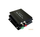 2-way video + 1 way 422 data video single mode single fiber FC 20KM optical transceiver