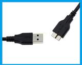 USB3.0 mobile hard disk data line MicroB interface connecting line Note3 charging Cable