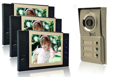 3-way Gate Station with IR Camera & 3 Buttons for Intercom Videophone