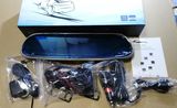 Touch Screen Car Rear View Mirror/Monitor with Car DVR Camcorder With GPS/WiFi/Bluetooth