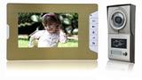 7" Wired Home Security Video Intercom Door Phone Keyfob Doorbell System with RFID Card Reader