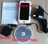 Reflective IR Beam Detector Door Entry Alert Buzzer Bell Minder Kit