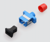 SC Female to FC Male Fiber Optic Plastic Adapter x 2 PCS