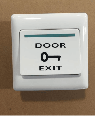 Plastic Door Release Exit Square Button (Flush)