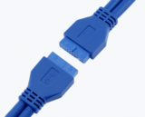 USB3.0 20PIN Female-Female Converter Adapter Cable